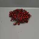 WILLBOND 9 ft Red Christmas Ball Garland Ball Ornaments Hanging Baubles Ornament for Xmas Christmas Tree Fireplace Wreath Indoor Outdoor Home Office Decoration