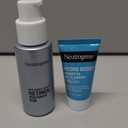 Neutrogena Rapid Wrinkle Repair Retinol Face Moisturizer Night Cream, Anti-Aging Face Cream with Retinol & Hyaluronic Acid, 1 fl. oz + Trial Size Hydro Boost Facial Cleanser, 0.5 fl. oz