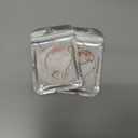 2 x Christmas Tree Decorations, Acrylic Animal Christmas Ornaments, Home Decoration, Party Decoration, Small Animals on The Moon (White Wolf)