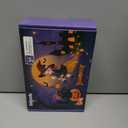 Black Cat Costume for Girls, Halloween Cat Costume Set with Light Up Tutu Skirt, Ears Headband Tail Gloves for Kids