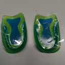 Kids Heel Cups for Heel Pain Sport Shock Absorbing Lightweight Gel Heel Inserts for Kid's with Sensitive Heels, Heel Spurs, Plantar Fasciitis, or Ankle Pain (2 Pairs Kid's Size 3-7 / Women 4-8)