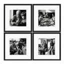 Eletecpro 18x18 Picture Frame Set of 4, Display 8x8 with Mat