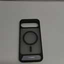 TORRAS Magnetic & Stand for Google Pixel 10 Pro XL Case, Fit for MagSafe & Pixelsnap, Military Grade Drop Protection, Slim for Pixel 10 Pro XL Phone Case with Sturdy Kickstand, Translucent Matte Black