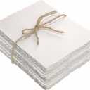 100 Pcs Textured Paper 4 x 6 inch, Cold Press Watercolor Paper 140lb/300 GSM,Textured Handmade Paper for Watercolors,Cards,Crafts,Wedding Invitations