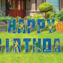 Teenage Mutant Ninja Turtles Happy Birthday Yard Signs with Metal Stakes, 16'' Letters