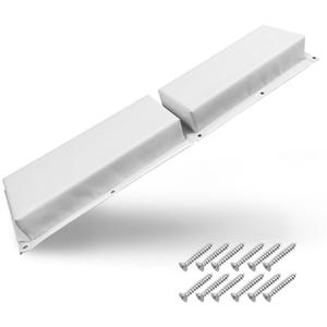 Dock Fender Bumper Boat Dock Bumpers Dock Guard for Dock Side or Edge (36 Inch, White)