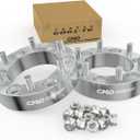 6x5.5 Wheel Spacers Forged 1.5 Inch (38mm)Compatible For GMC Jimmy C15 K15 K1500 K1500 Suburban, Chevy Blazer K1500, For Jeep Cherokee, International Scout (2pc 108mm 7/16-20 Studs) 6x139.7 Spacer (Silver)