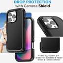 AICase for iPhone 16 Pro Case with Belt Holster,Heavy Duty Drop Protection Full Body Rugged Shockproof/Dust Proof Military Protective Tough Durable Men for iPhone 16 Pro 6.3"_16