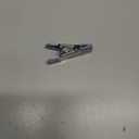 Clothes Pins Heavy Duty 30 Pack - 2.17 Inch Metal Chip Clips, Clothespins for Photo Drying Clothesline Laundry Sock, Bag Clips for Food Kitchen Stainless Steel with Rubber, Gray