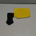 Fintie Universal Tablet Hand Strap Holder - [Dual Stand Supports] Detachable Padded Hook & Loop Fastening Handle Grip with Adhesive Patch for iPad/Galaxy Tab and All 7-11" Tablets, Black