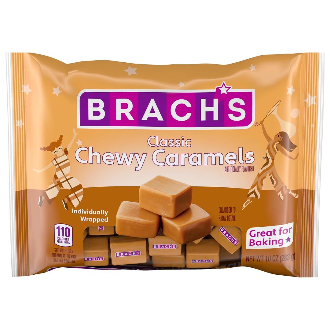 Brach's Classic Chewy Caramels, Baking Caramels,10 Ounce Bag (EXP 09/11/26)