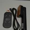 Travel Steamer for Clothes, Portable Handheld Design, Clothing Wrinkles Remover, Strong Penetrating Steam, 1200W Powerful 2 In 1 Steamer & Iron, 100ml Big Capacity, Home, Office, Travel (Serene Black)