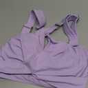 GRAPENT Purple Swimsuits for Women Swimming Suits for Women Push Up Bikini Tops Women Swimming Suits Women Swimsuit Twist Front Bikini Lavender Size Medium US Size 8 to Size 10
