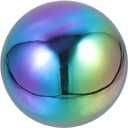 Stainless Steel Ball Stainless Steel Gazing Ball Globe Mirror Multi Color Mirror Reflective Garden Sphere for Outdoor Decor 15Cm