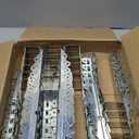 25 pcs 2x8 Joist Hanger,LU28 20 Gauge Double Shear Face Mount Joist Hanger,Hurricane Ties for Rafters Tie Brackets Great for Floor Deck and Ceiling Joists