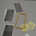 QHOHQ 3 Pack Privacy Screen Protector for iPhone 15 Pro Max [6.7 Inch] with 3 Pack Camera Lens Protector, Anti Spy Tempered Glass Film, 9H Hardness, HD, Bubble Free, Case Friendly - Black