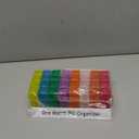 CAidRE Monthly Pill Organizer 2 Times a Day, 30 Day One Month Pill Box AM/PM, Weekly Pill Holder Pill Case for Vitamins, Fish Oil, Supplements & Medication : Health & Household