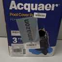 Acquaer 1/4 HP Automatic Swimming Pool Cover Pump, 2250 GPH Submersible Sump Pump with 3/4 Check Valve Adapter & 25ft Power Cord, Water Removal for Pool, Hot Tubs, Rooftops, Water Beds and more