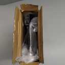 Mobile PC Tower Stand, Adjustable Metal Computer Tower Stand, PC Floor Stand with 4 Locking Caster Wheels, CPU Holder for Office,Gamers and Students