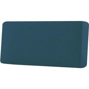H.VERSAILTEX Super Stretch Individual Seat Cushion Covers Sofa Covers Couch Cushion Covers Slipcover Sets Thick Jacquard Textured Twill Fabric (1 Piece Sofa Cushion Cover, Deep Teal)