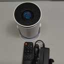 Magcubic HY300PRO Mini Projector with WiFi and Bluetooth, 4K Support 200ANSl Smart Portable Projector, AutoKeystone, 180 Rotation, Home Video Proyector for Home, Bedroom, Outdoor Android 14