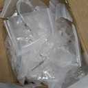 48 Pcs Chandelier Crystal Replacement 38 mm Teardrop & Icicle Crystal Prisms Hanging Gems Parts for Lamps and Chandeliers Suncatcher Christmas Tree Windows Home Decor (Clear)