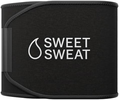 Sports Research Sweet Sweat Waist Trimmer (Core Series) - Premium Sweat Enhancing Fitness Band for Women & Men, Size XL