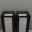 Sytmhoe Outdoor Wall Sconce Lights, 2Packs 24W 5000K Daylight White Aluminum Exterior Light Fixture Wall Mount Ip65 Waterproof, Led Porch Light for Garage Walkway Hallway Backyard Garden