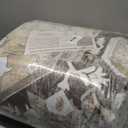 Area Rugs8x10,Washable Area Rug for Living Room,Low Pile Rug,Non-Slip Non-Shedding Bedroom Rug,Indoor Modern Carpet for Bedroom Kitchen Dining Room Home Dcor (Beige, 8x10)