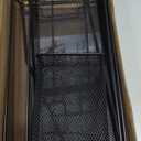 LEMIKKLE 2-Tier Bathroom Countertop Organizer,Skincare, Makeup Countertop Organizers, Kitchen, Bathroom Counter Storage with Small Basket (Black)