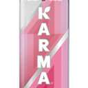 Karma Natural Energy Drink - Raspberry Peach Caffeinated Water - Clean Focus & Energy Boost, bbd 09/19/26