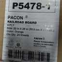 Scola Super Value Poster Board, 22 x 28 Inches, White, Pack of 50