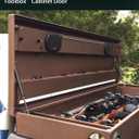 SX140P15 14 inch 15Lbs Gas Strut, 67N Gas Shocks Lift Support for Leer Camper Shell Pickup Truck Cap Canopy Topper Rear Window Tool Box Lid, Set of 2