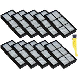 12 Pack Hepa Filter Filters Replacement for iRobot Roomba 800 900 series 860 870 871 880 960 980 Vacuum Parts