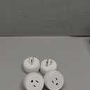 Martin Jerry Mini Smart Plug Compatible with Alexa and Google Home, Smart Home Devices, No Hub Required, Easy Installation and App Control as Smart Switch Timing (Round) (Pack of 4)
