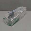 Large Transparent Flatware Tray Kitchen Drawer Organizer With Lid and Drainer - Plastic Kitchen Cutlery Tray and Utensil Storage Container with Cover - Dust-proof Dinnerware Holder