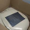 FREESOO Car Seat Covers Full Set - Faux Leather Automotive Seat Protector Waterproof, Universal Fit for Most 5 Seat Car Sedan SUV Pick-Up Truck (Beige-Black)