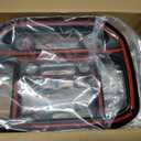 for Colorado Center Console Interior Trim Kit Fit for Chevy Colorado 2014-2022 Black Carbon Fiber Interior Accessories 15pcs