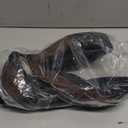 LKWLIKEI Leather Steering Wheel Cover. Elegant Diamond Checkered Design, Non-Slip and Breathable, for Tesla Model 3/Y Steering Wheel Protector,Black Brown