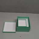 Briful Square Gift Boxes with Lids Set of 4 Teal Green Gift Box Assorted Sizes Nesting Gift Boxes for Presents Birthday Bridesmaid Wedding Valentines Christmas Party Favor Boxes