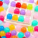 20mm Color Acrylic Beads 180pcs Chunk Bubblegum Bead Color Pen Ball Beads for Pen Bag Jewelry Making Necklace Bracelets(guodong)