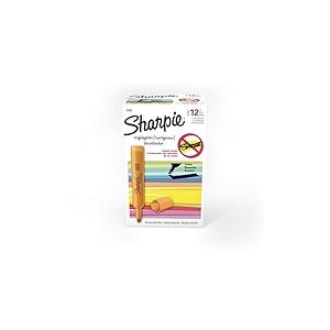 Bundle Of Office And Art Supplies, Markers, Pens Pencil Sharpener, Sharpie® Highlighters, PaperMate® Felt Tip Pens, BiC® Pens, Paint Brush,