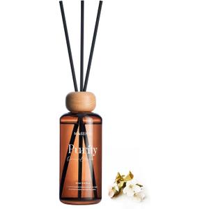 M&SENSE Orange Blossom Reed Diffuser: Upgraded Formula 6.3 fl oz Non-Toxic Aroma Set with Sticks, Long-Lasting Natural Essential Oil Gifts for Home, Bedroom