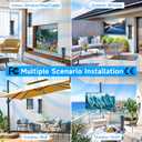 2400+ Miles Range TV Antenna for Smart TV, Upgraded Digital HD Antenna for HDTV Indoor/Outdoor with Amplifier and Signal Booster-Support 360Reception 4K 1080p for All Television-33ft Coax HDTV Cable