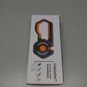 6-Stage Knife Sharpener - Premium Kitchen Knife Sharpeners - Adjustable Handheld Manual Knife Sharpeners for Kitchen Knives, Scissor and Chef Knife.Easy for beginners to use (ORANGE)