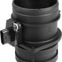 X AUTOHAUX 06J906461D Mass Air Flow Sensor Meter MAF for Audi A3 Quattro 2009 2010 2012 2013 for Audi A4 A4 Quattro 2008 2009 2010 2011 2012 Car Airflow Replacement