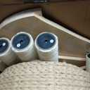 Modern Cat Tree Small Tower with Scratching Post for Indoor, Solid Wood Multifunctional Corner Cat Tree Tower with Bed