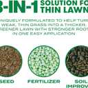 Scotts Turf Builder Thick'R Lawn Sun and Shade - Combination Grass Seed, Lawn Fertilizer and Soil Improver, Thickens Thin Grass, Covers 4,000 sq. ft., 40 lb. (EXP 08/03/26)