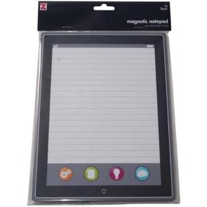 Advantus Magnetic Sticky Tech Notes, 6 x 8 Inches, 50 Sheets, Tablet Design, Multicolored (Z22190)