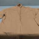 Womens Long Sleeve Maxi Cardigan Open Front Oversized Knitted Sweater Coat Casual Lapel Warm Overcoat with Pockets (Medium, Camel)